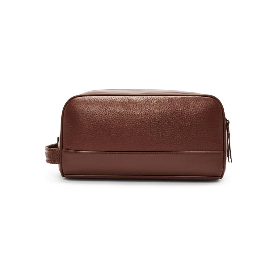 RM Williams City Wash Bag Whiskey Whiskey