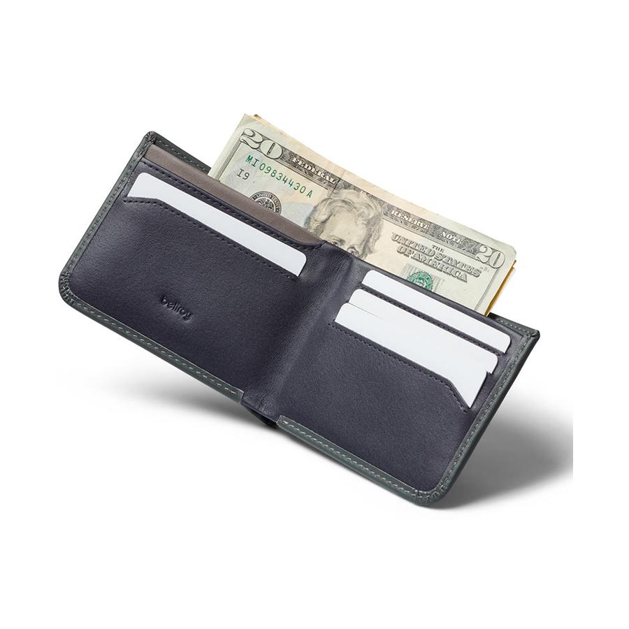 Bellroy RFID Hide & Seek LO Leather Wallet Everglade Everglade