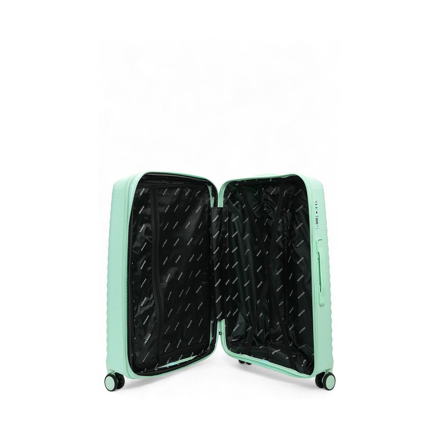 Nomad Discover 75cm Hardside Checked Suitcase Mint Mint