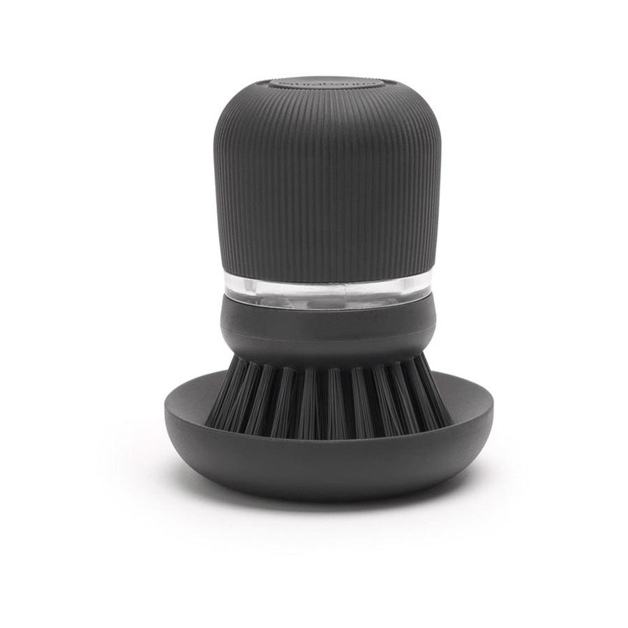 Brabantia Soap Dispensing Dish Brush Dark Grey Dark Grey