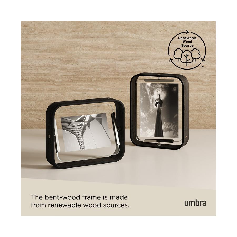 Umbra Bellwood Picture Frame - 13 x 18cm Black Black