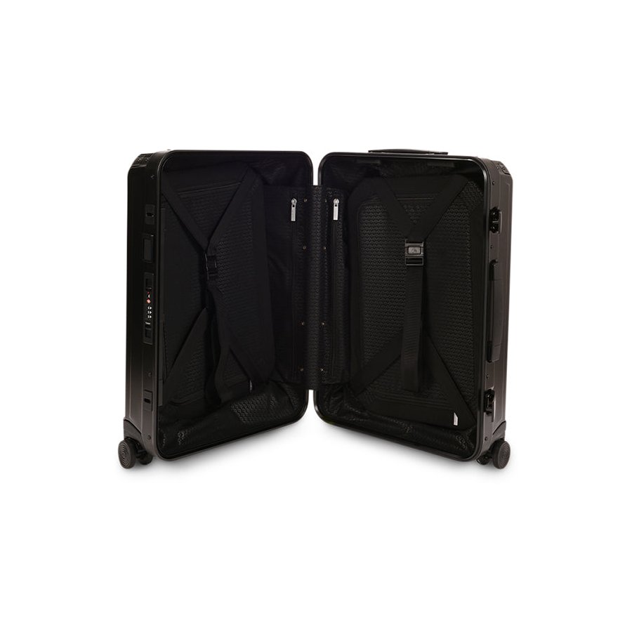 Samsonite Lite-Box ALU 55cm Hardside Carry-On Suitcase Black Black