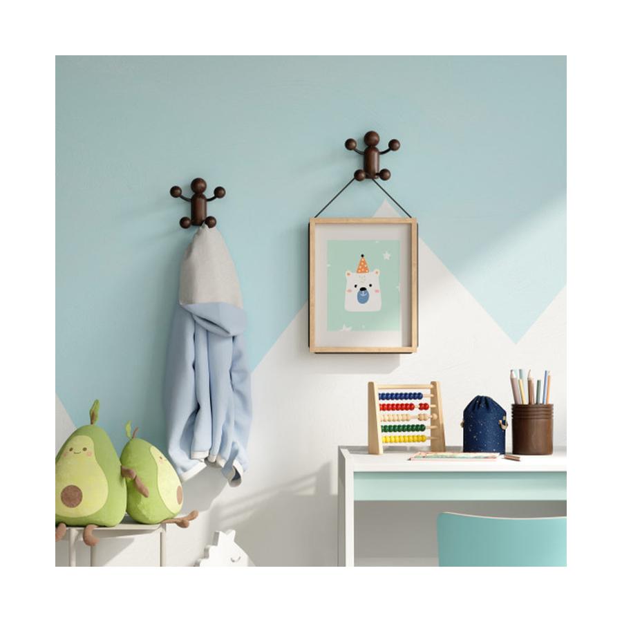 Umbra Woody Wall Hook Black/Walnut Black/Walnut