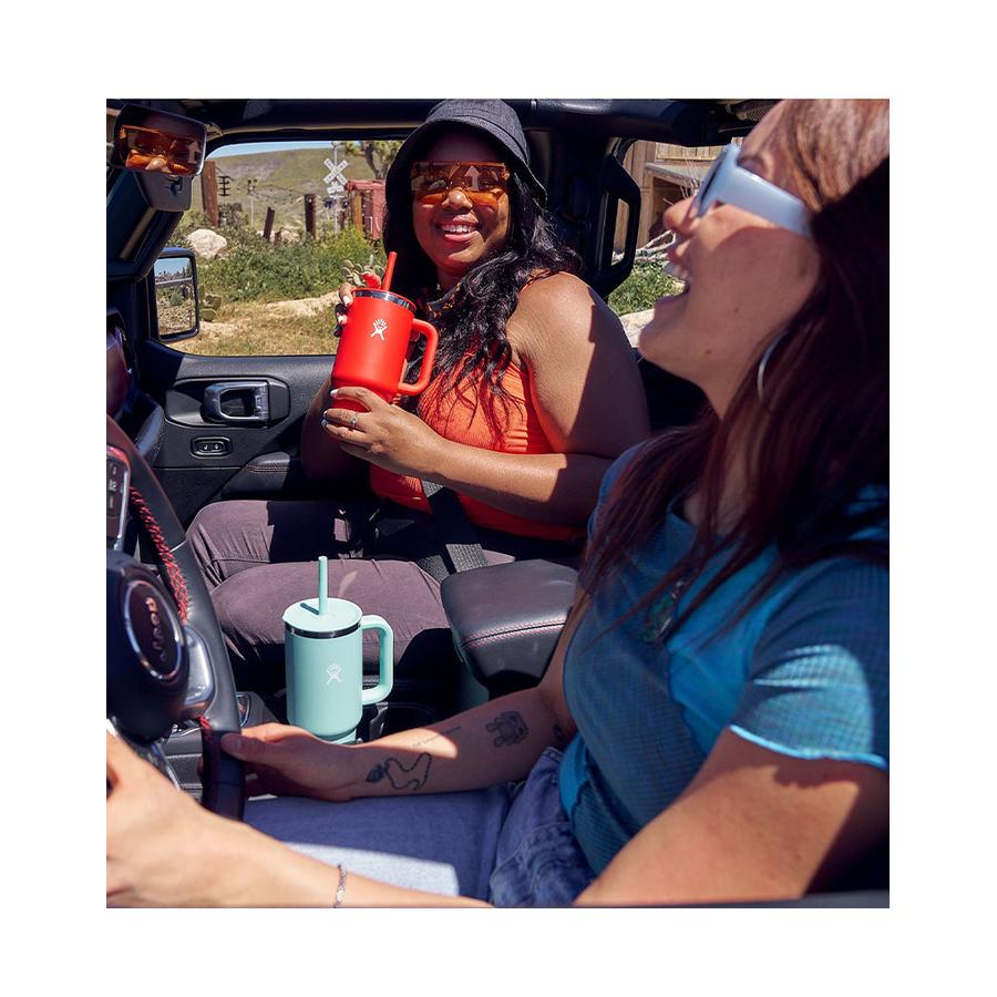 Hydro Flask 32oz (946mL) All Around Travel Tumbler w/ Straw Lid Dew Dew