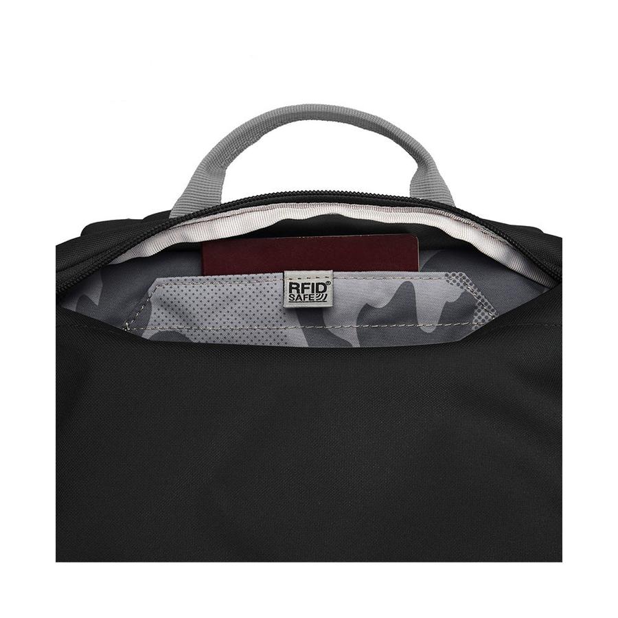 Pacsafe GO 44L Anti-Theft Recycled Carry-On Backpack Jet Black Jet Black