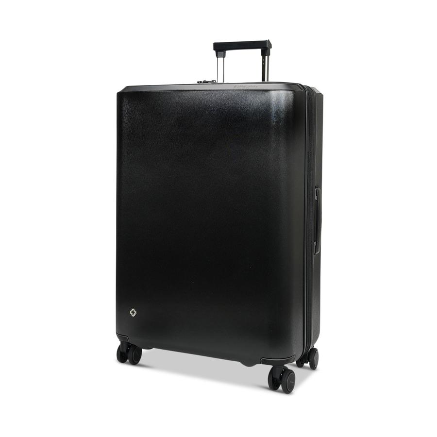 Samsonite Evoa Z 75cm Hardside Checked Suitcase Black Black