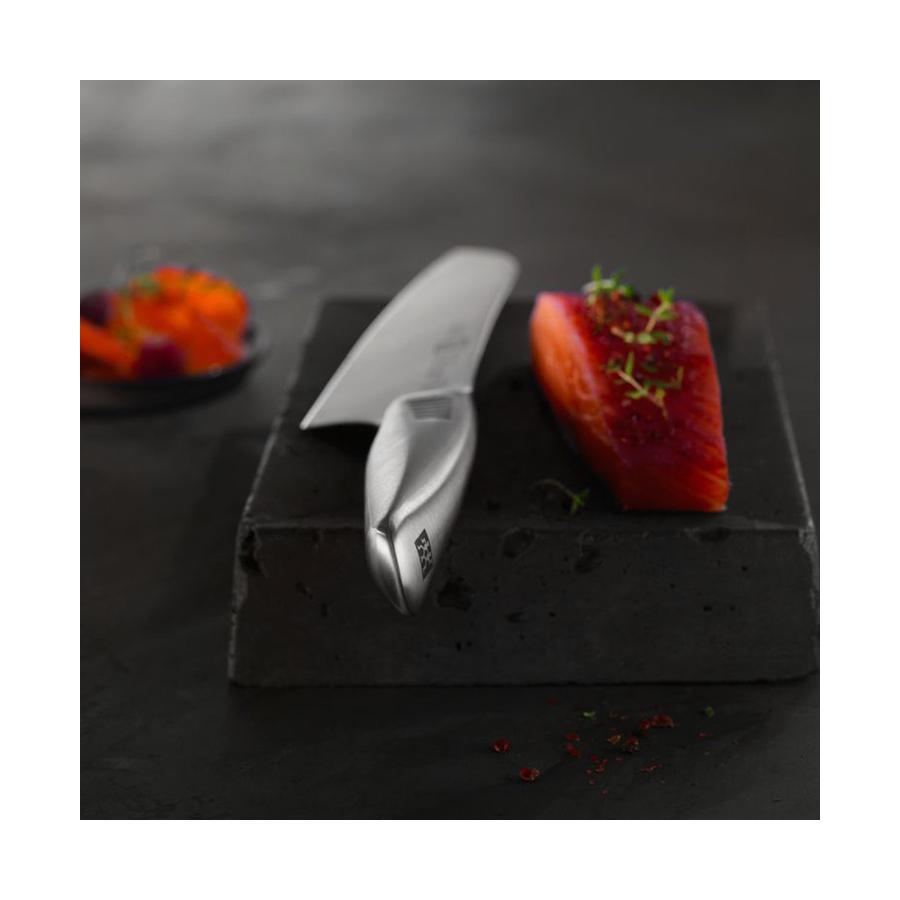 Zwilling Twin Fin II 16cm Santoku Knife Stainless Steel Stainless Steel