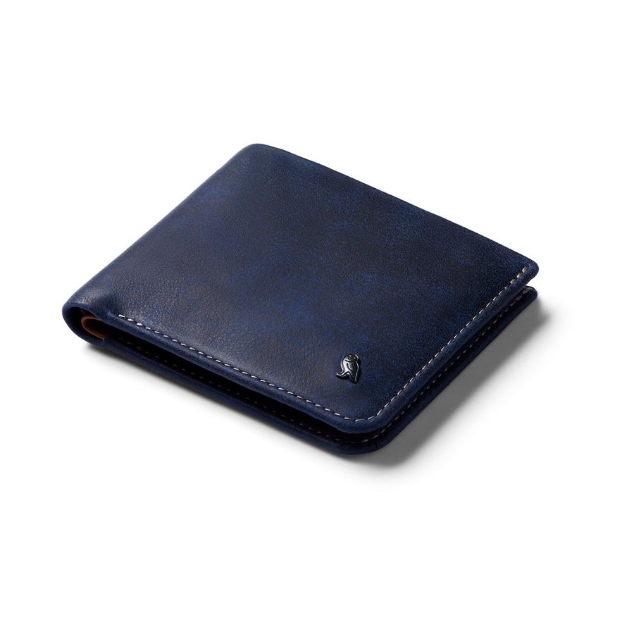 Bellroy RFID Hide & Seek HI Leather Wallet Ocean Ocean