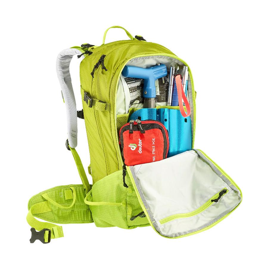 Deuter Freerider 28 SL Ski & Snow Backpack Citrus/Moss Citrus/Moss