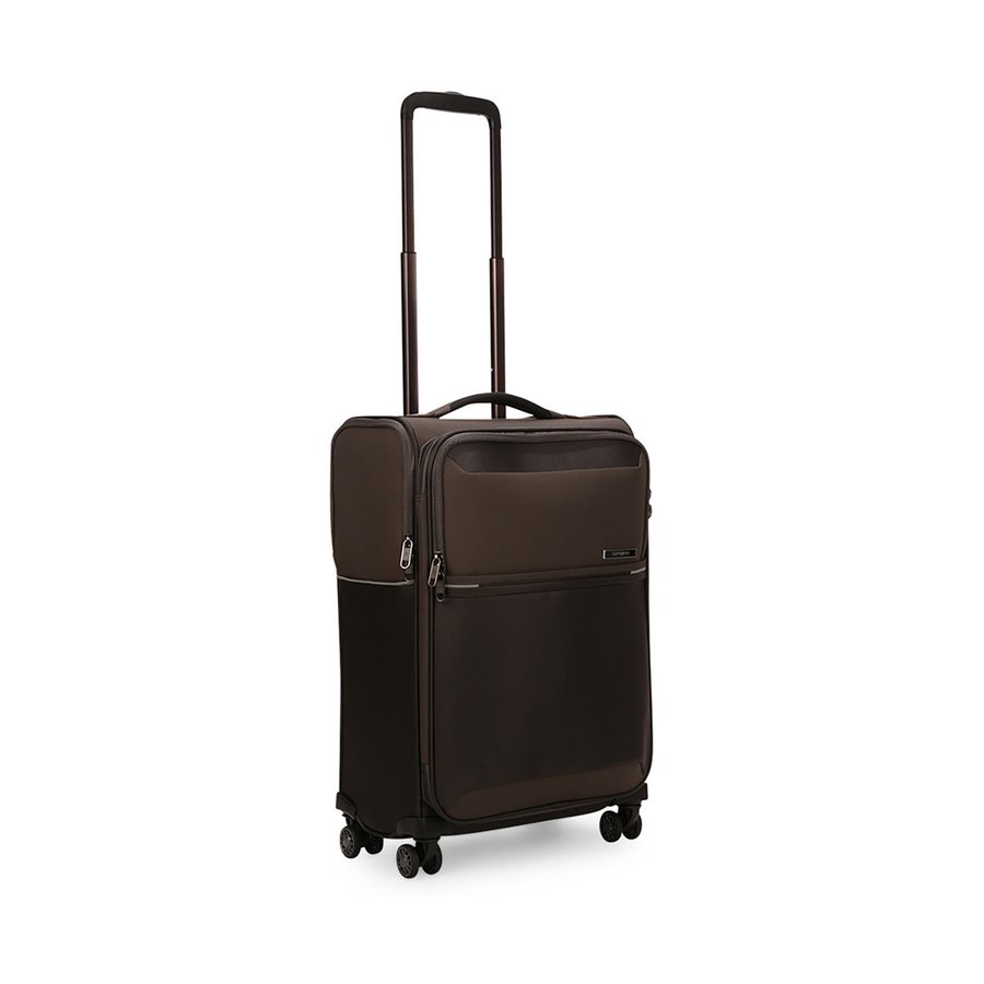 Samsonite 73H 55cm Softside Carry-On Suitcase Platinum Grey Platinum Grey
