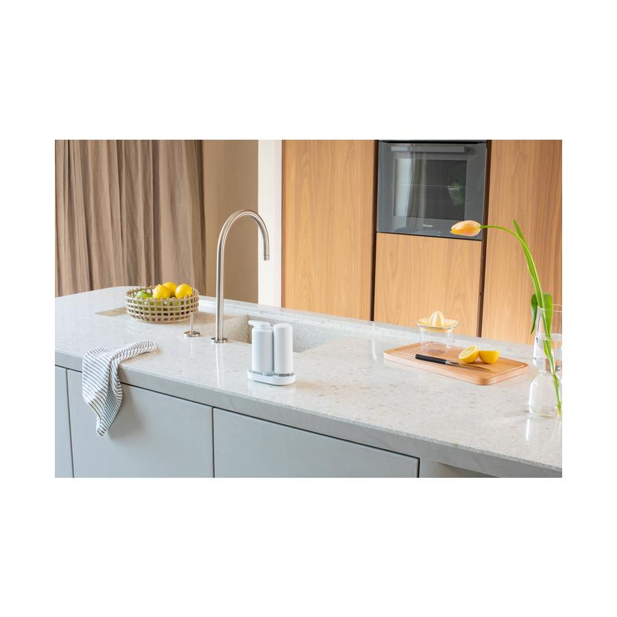 Brabantia SinkStyle Soap Dispenser Set 200ml Mineral Fresh White Mineral Fresh White