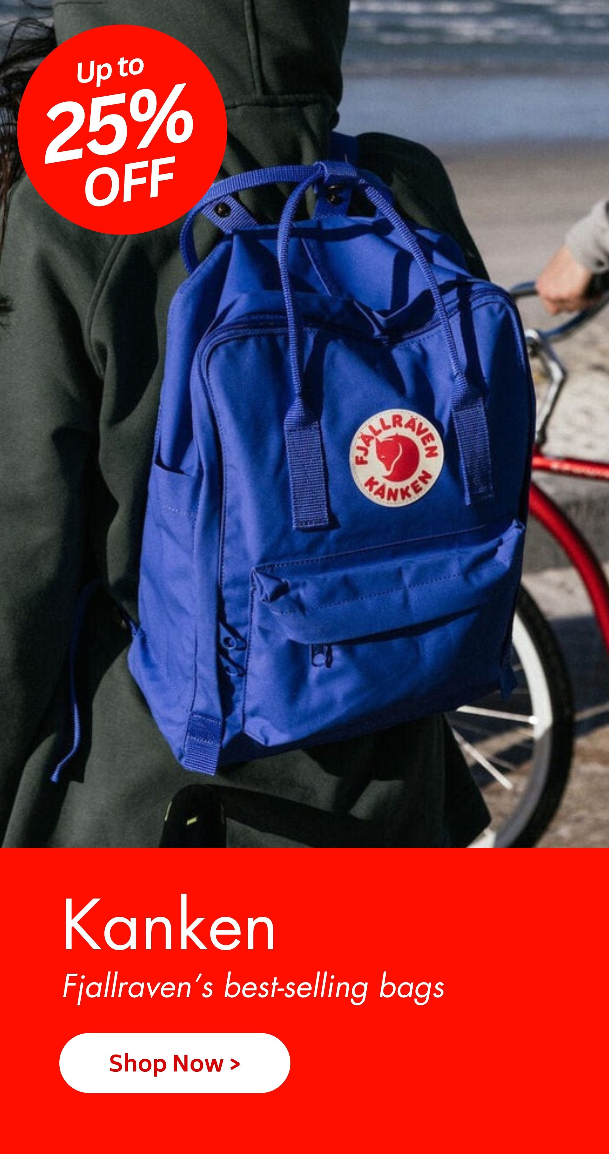 Fjallraven Kanken | Up to 25% Off 