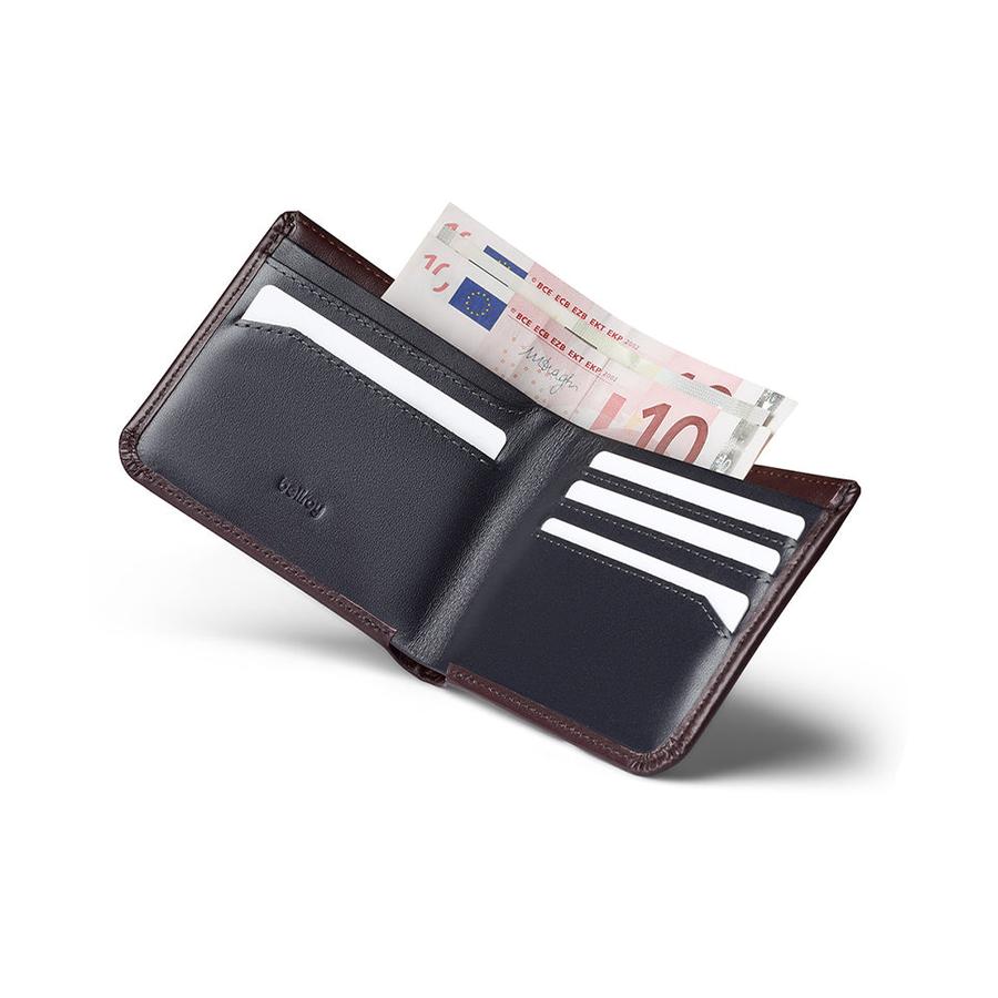 Bellroy RFID Hide & Seek HI Leather Wallet Deep Plum Deep Plum