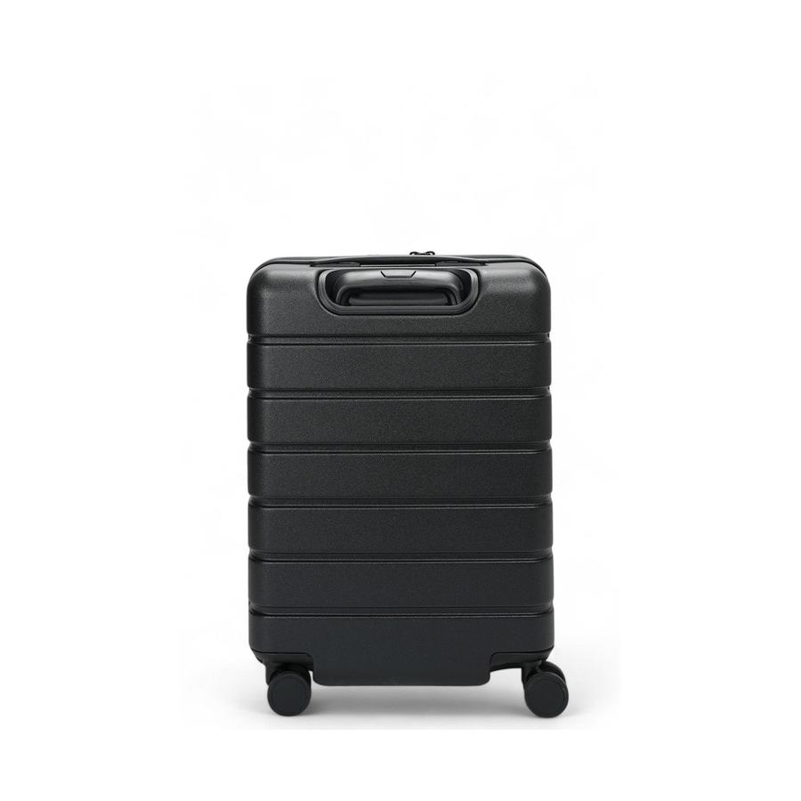 Explorer Arlo Pro 52cm Front Access Hardside Carry-On Suitcase Black Black