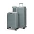 Caselite Expedition 56cm & 75cm Hardside Luggage Set Grey Green