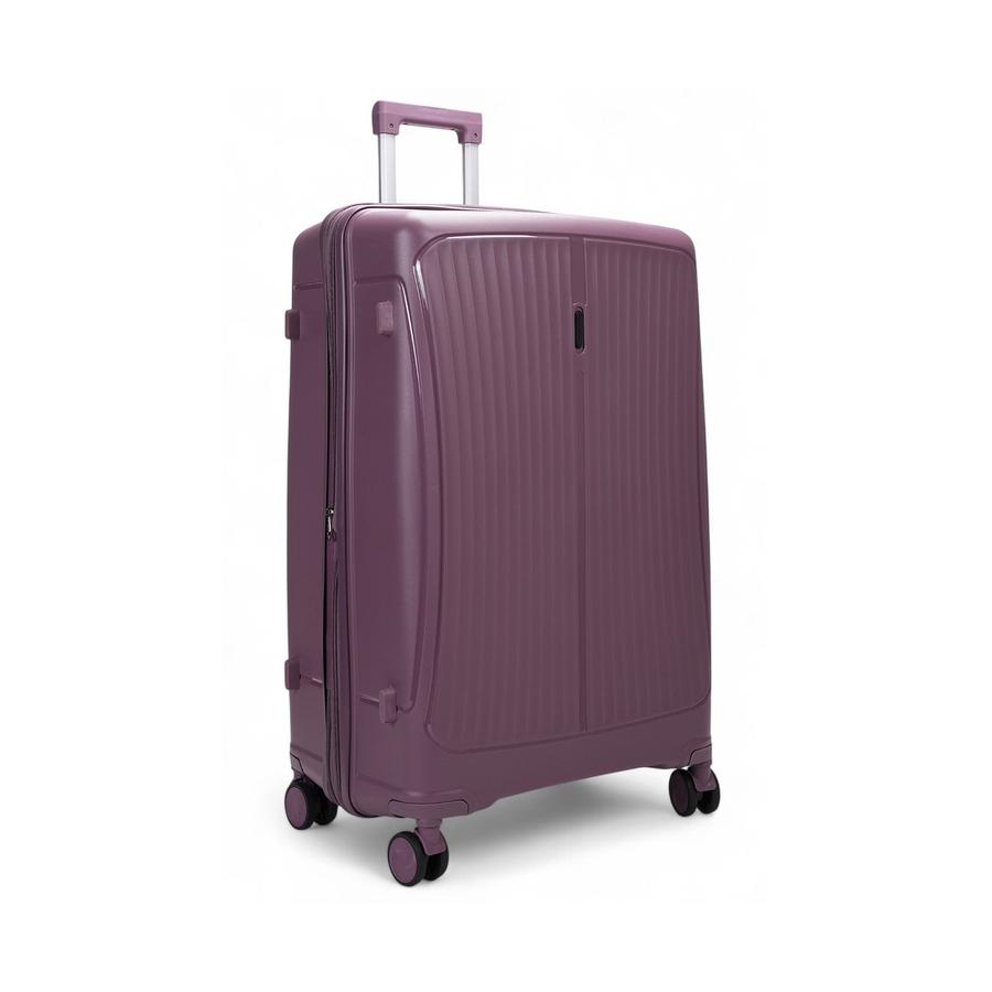 Caselite Quest 56cm, 65cm & 75cm Hardside Luggage Set Purple Purple