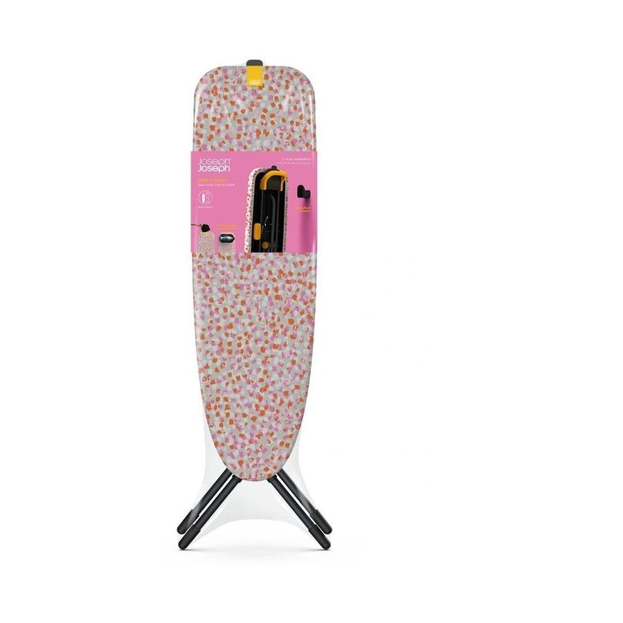 Joseph Joseph Glide Compact 110cm Easy-Store Ironing Board Peach Peach