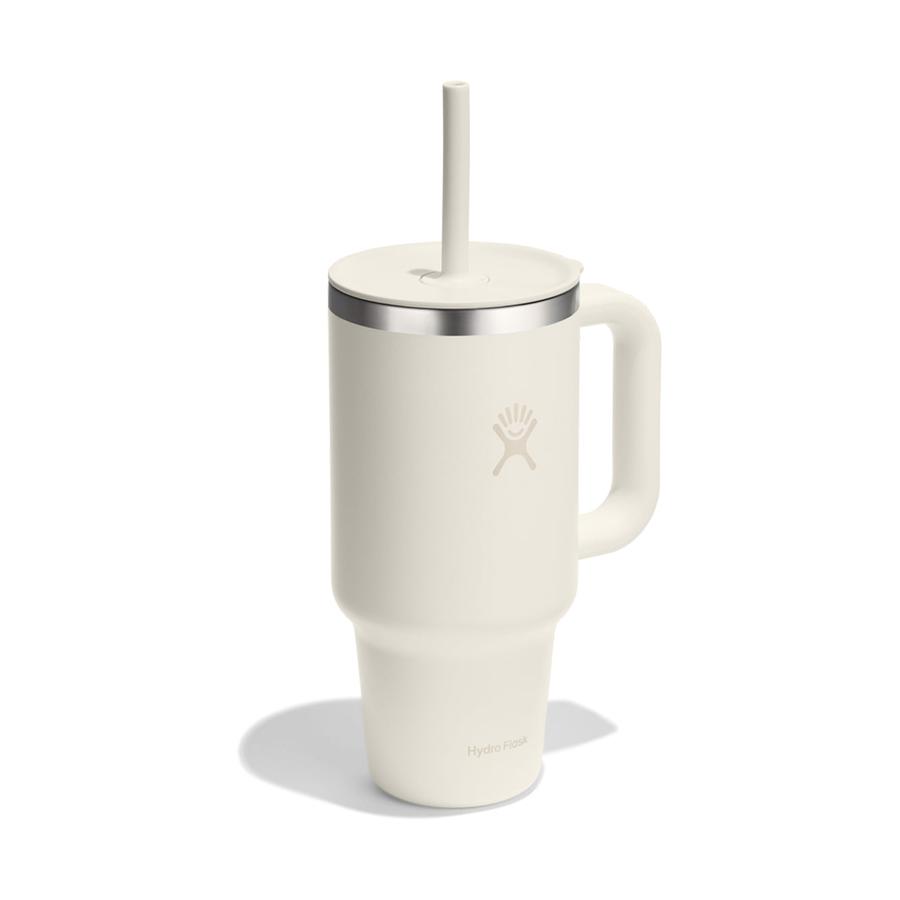 Hydro Flask 32oz (946mL) All Around Travel Tumbler w/ Straw Lid Ivory Ivory