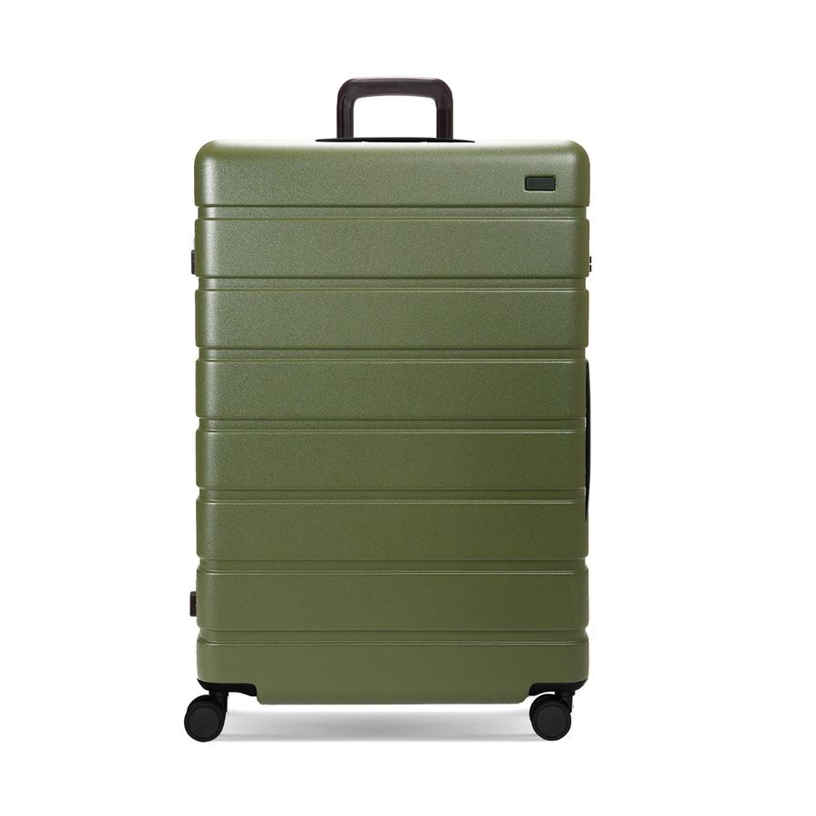 Explorer Arlo Pro 52cm Front Access & 75cm Hardside Luggage Set Evergreen Evergreen
