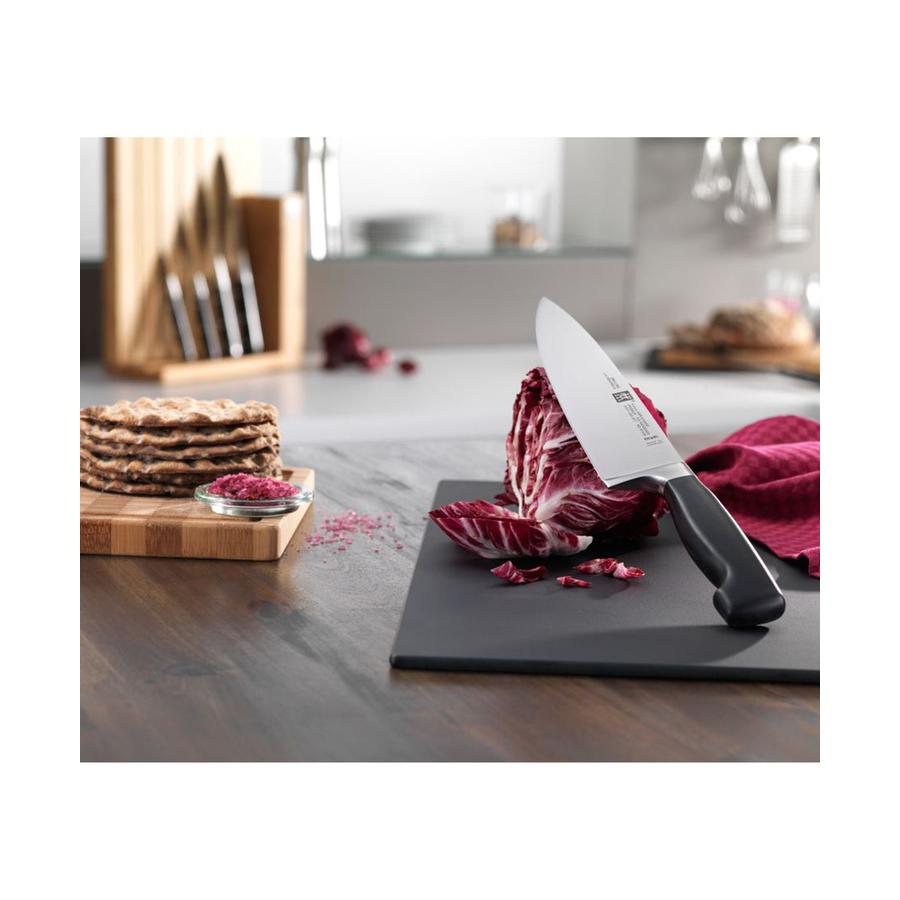 Zwilling Four Star 20cm Chef's Knife Black Black