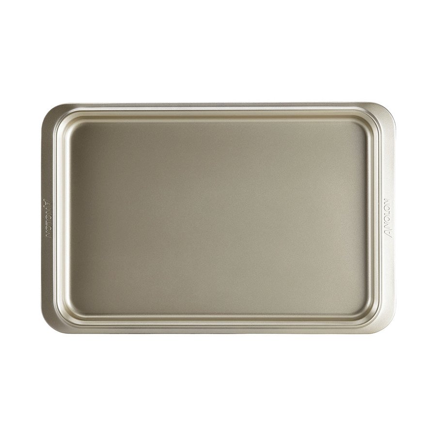 Anolon Ceramic Reinforced 33cm x 50cm Large Baking Tray Silver Silver