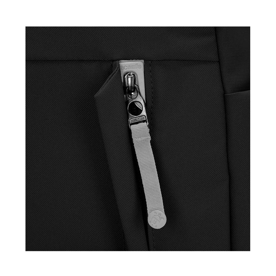 Pacsafe GO 15L Anti-Theft Recycled Backpack Jet Black Jet Black