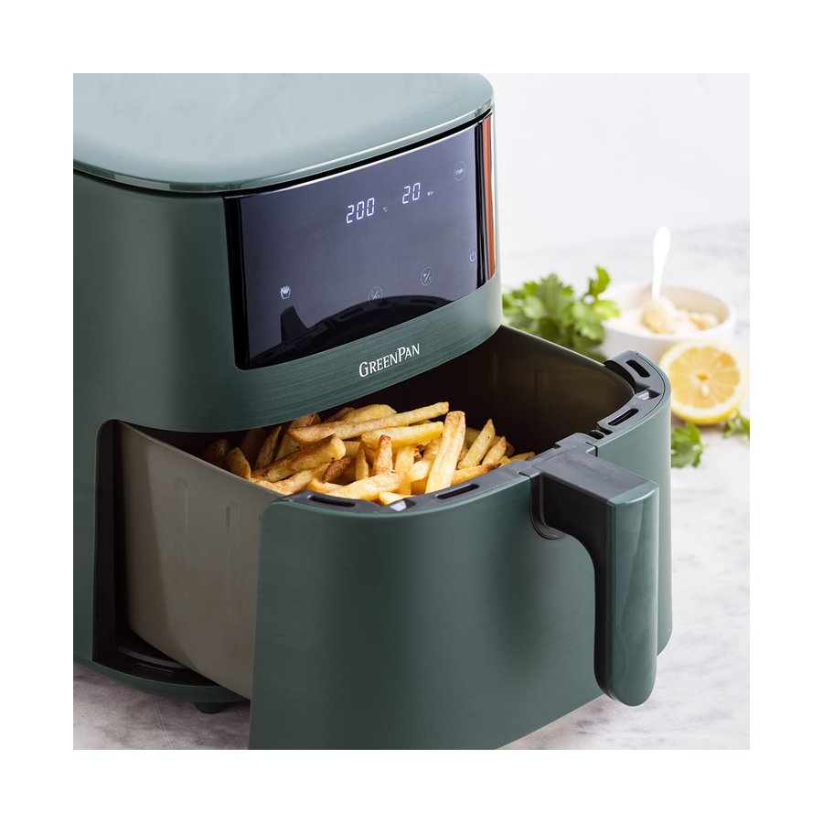 GreenPan Bistro XXL Air Fryer 7.2L Pine Green Pine Green