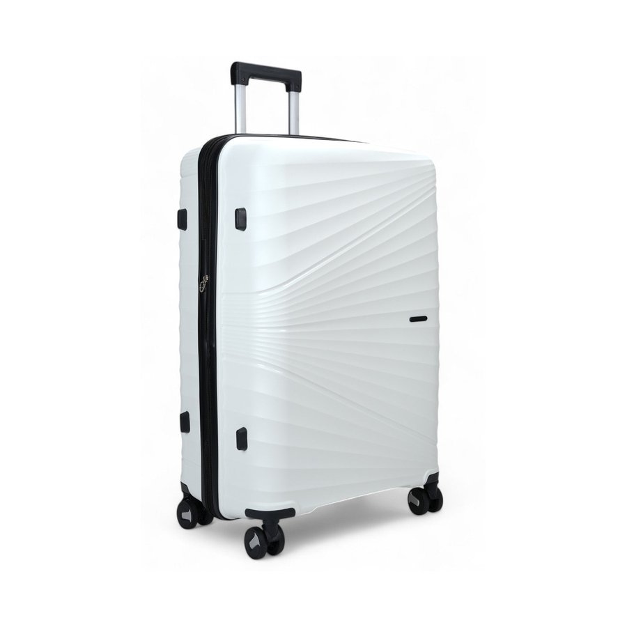 Nomad Aspire 55cm, 65cm and 75cm Hardside Luggage Set White White
