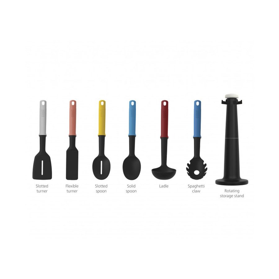 Joseph Joseph Elevate Carousel 6-Piece Utensil Set Multi Coloured Multi Coloured