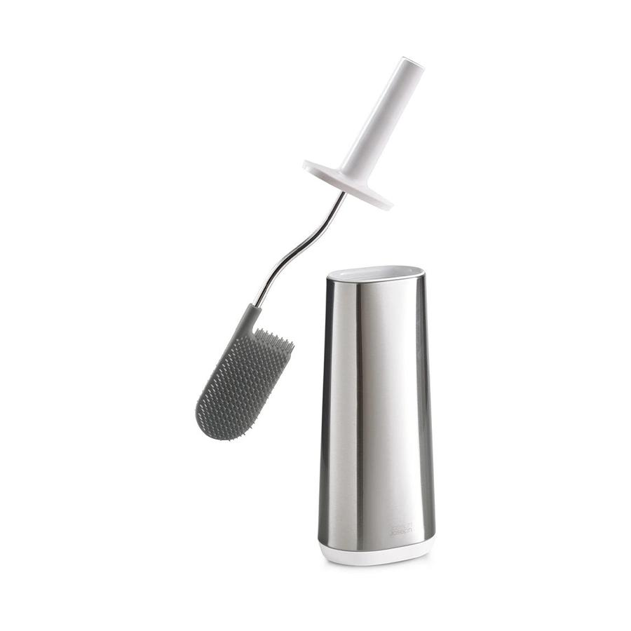 Joseph Joseph Flex Steel Toilet Brush Silver Silver