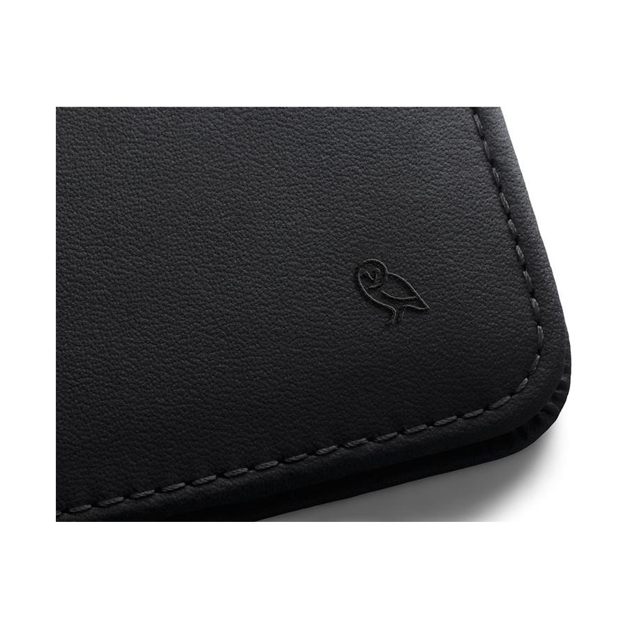 Bellroy RFID Hide & Seek LO Leather Wallet Black Black