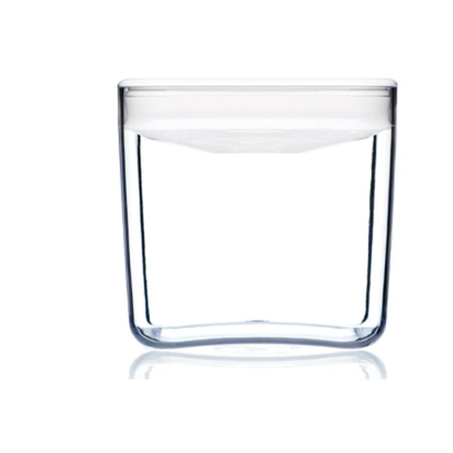 ClickClack Pantry Cube 1.4L Storage Container White White