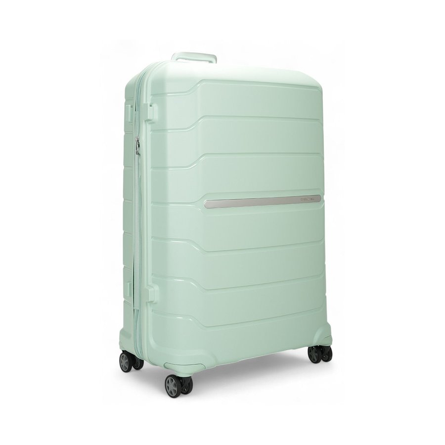Samsonite Oc2lite 81cm Hardside Checked Suitcase Spearmint Spearmint