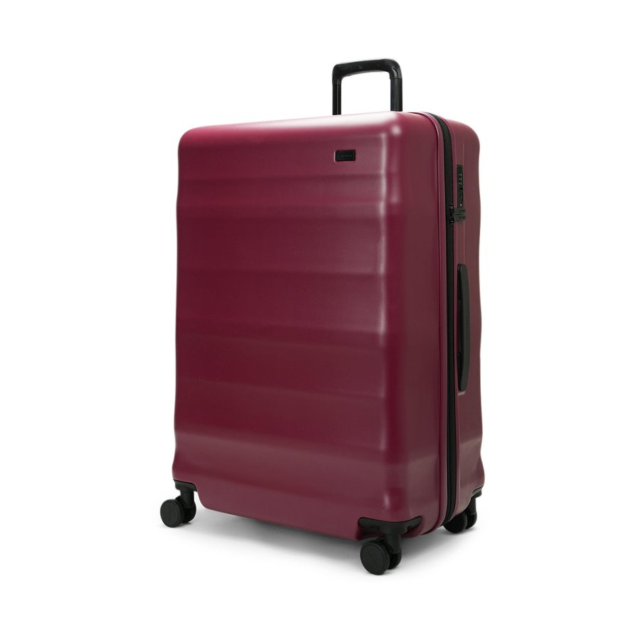 Explorer Luna-Air 74cm Hardside Checked Suitcase Merlot Merlot