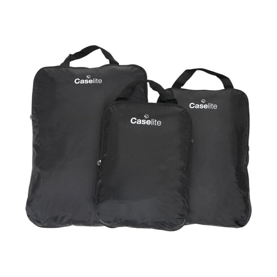 Caselite Compression Packing Cubes (3 Pack) Black Black