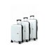 Nomad Aspire 55cm, 65cm and 75cm Hardside Luggage Set White
