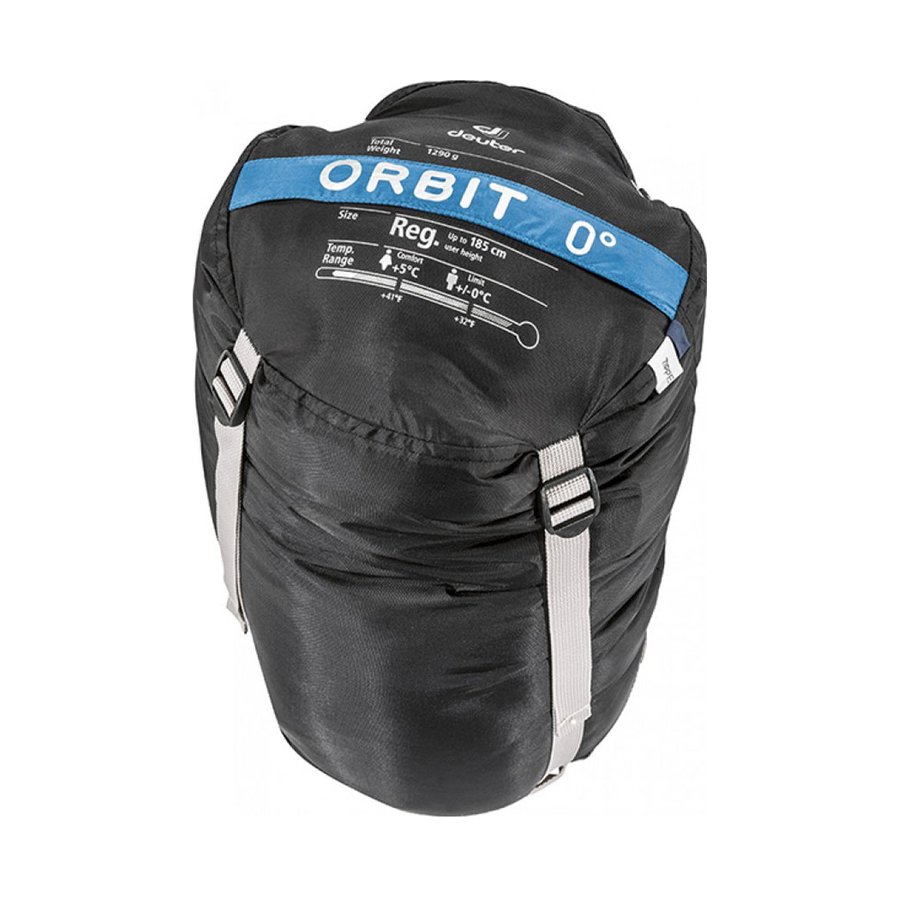 Deuter Orbit 0° Synthetic Fibre Sleeping Bag Bay Steel Default Title