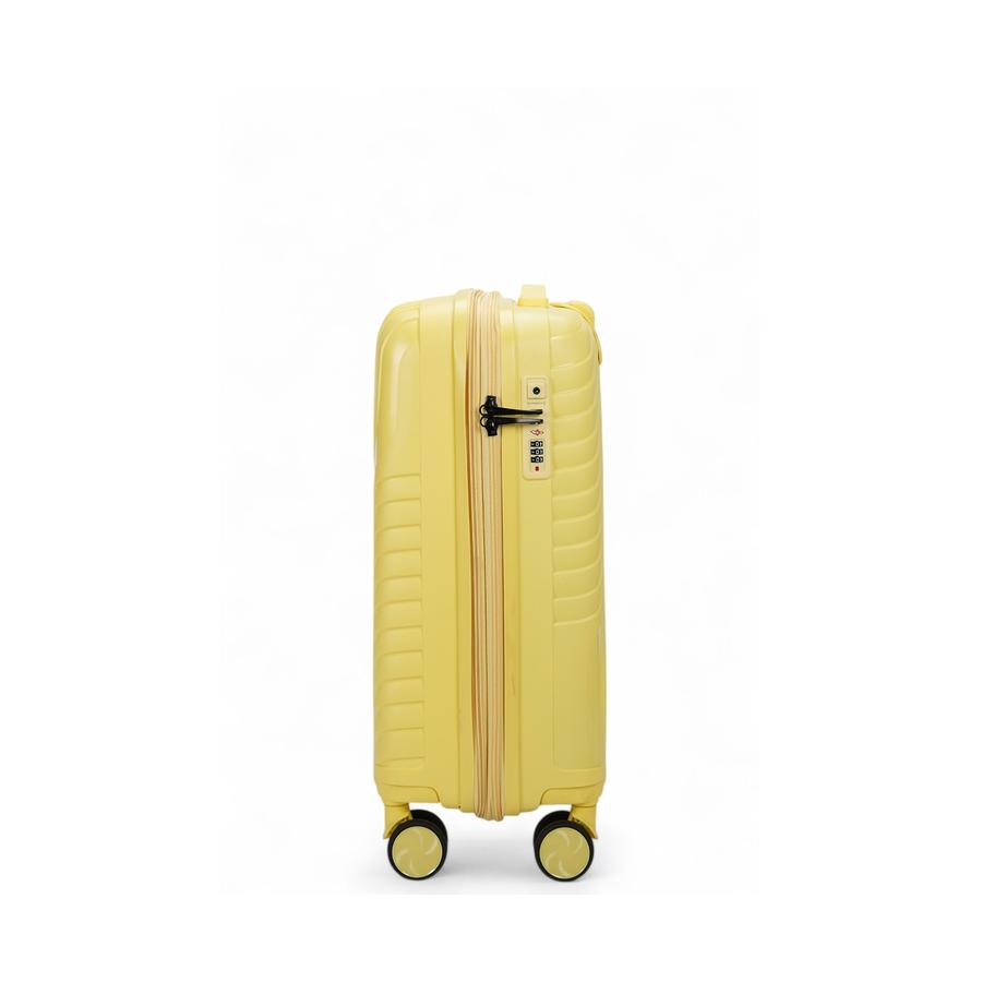 Nomad Journey 56cm Hardside Carry-On Suitcase Yellow Yellow