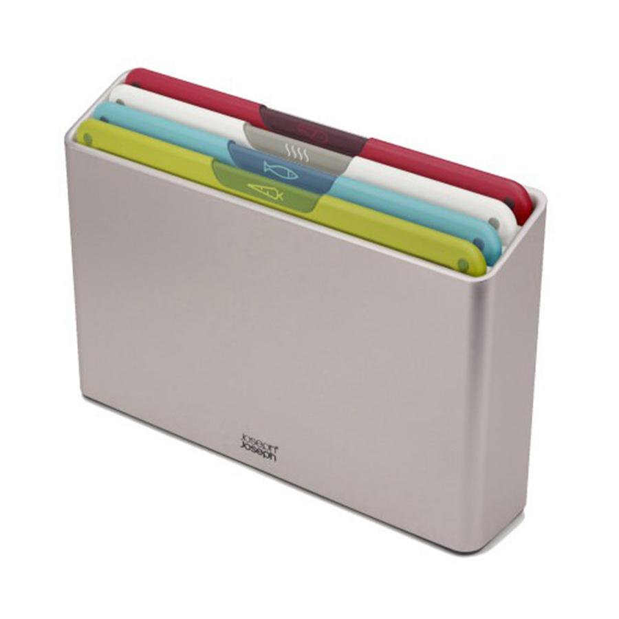 Joseph Joseph Folio Icon 4-Piece Regular Chopping Board Set White White