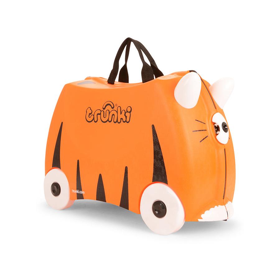 Trunki Tipu Tiger Kids Suitcase Orange Orange