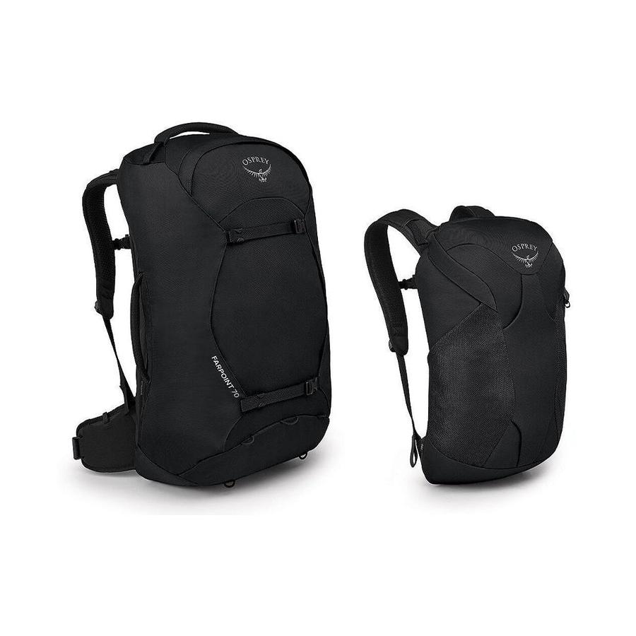 Osprey Farpoint 70 Men's Travel Pack Black Black