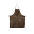 Dutch Deluxes BBQ Style Leather Apron Vintage Brown
