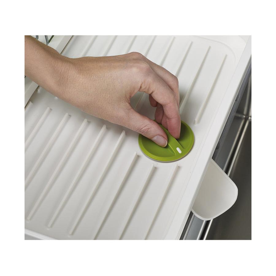 Joseph Joseph Extend Expandable Dish Drainer White White
