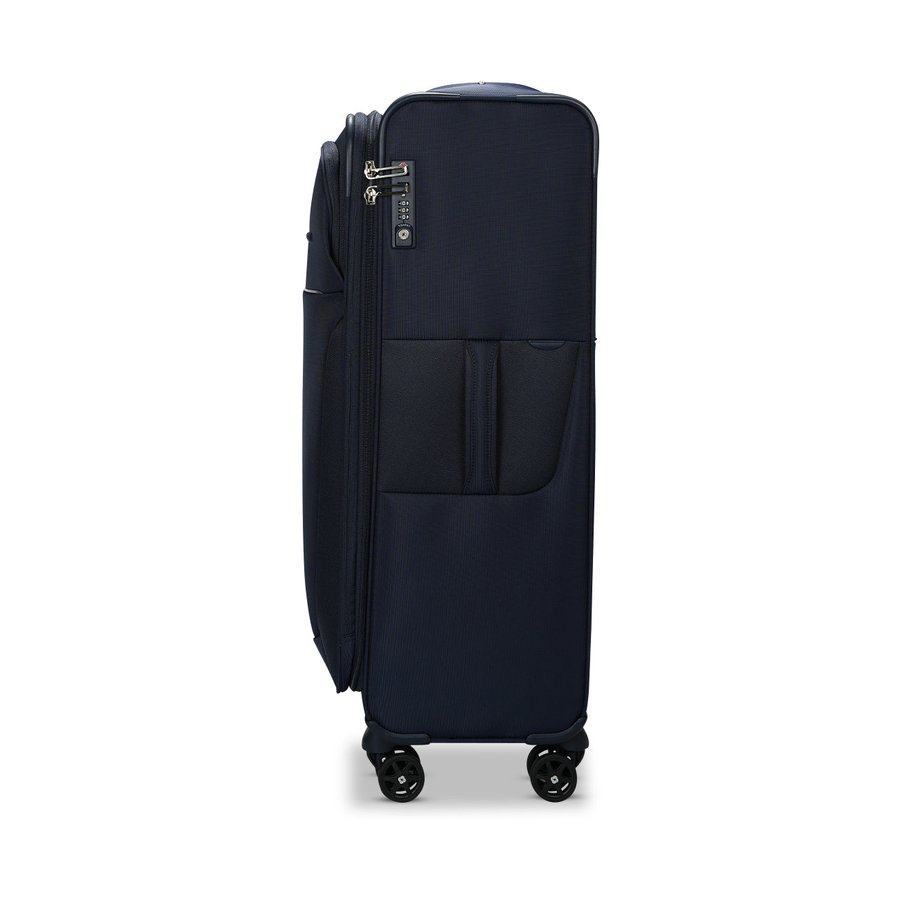 Samsonite B-Lite 5 78cm Softside Checked Suitcase Navy Navy