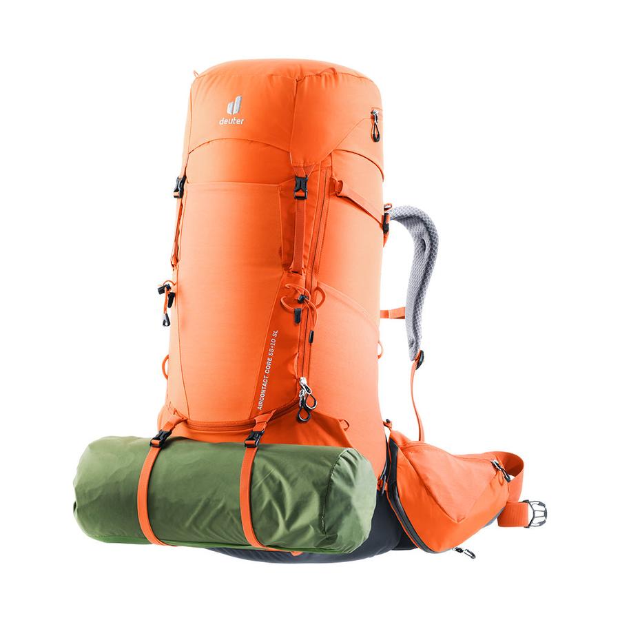 Deuter Aircontact Core 55+10 SL Trekking Backpack Paprika-Graphite Paprika-Graphite
