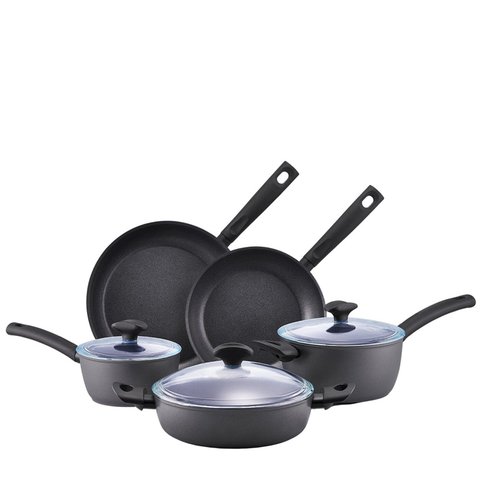 Essteele Per Benessere 5 Piece Cookware Set Grey