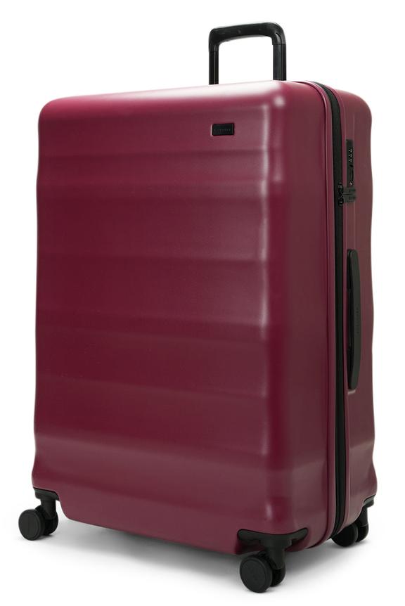 Explorer Luna-Air 74cm Hardside Checked Suitcase Merlot