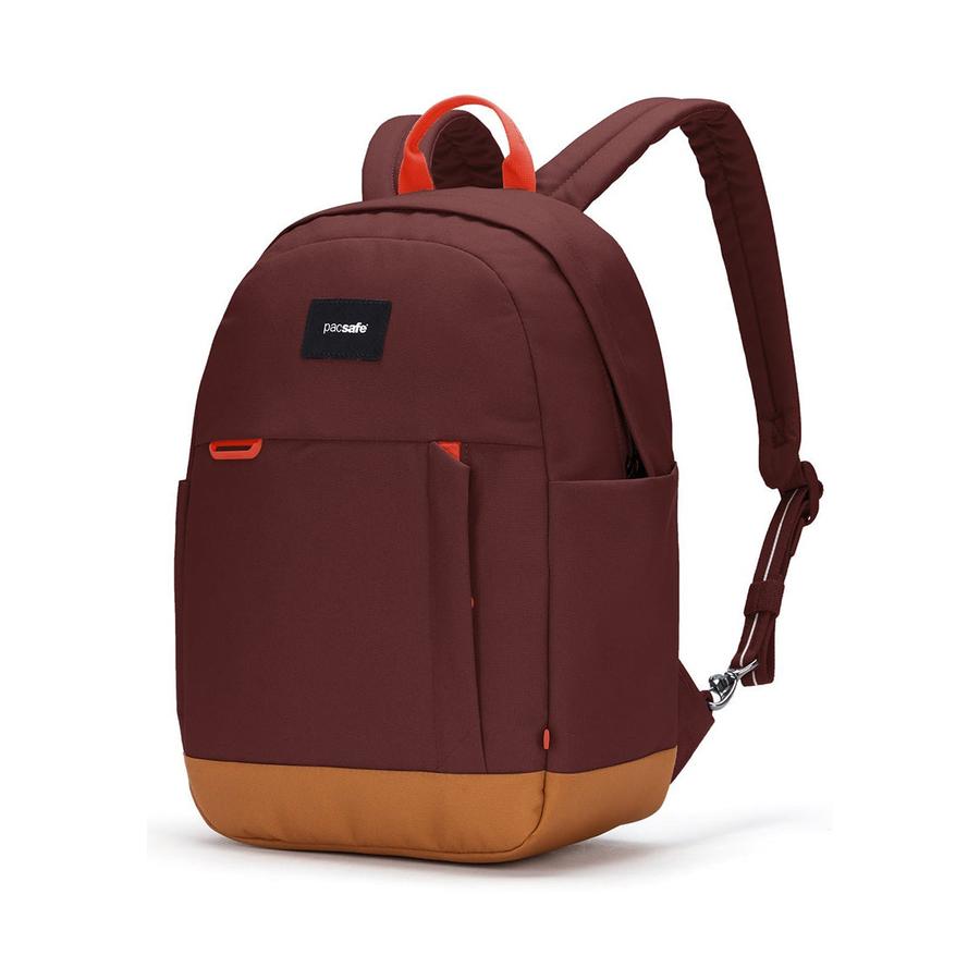 Pacsafe GO 15L Anti-Theft Recycled Backpack Garnet Red Garnet Red