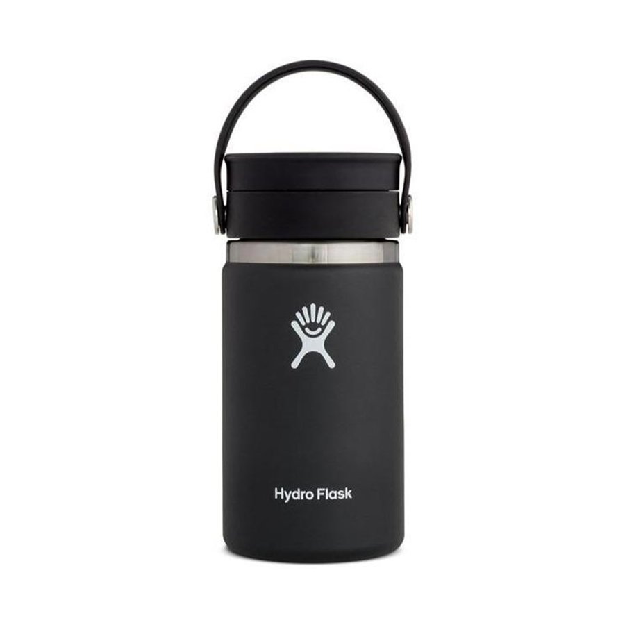 Hydro Flask 12oz (354ml) Coffee Flask with Flex Sip Lid Black Black