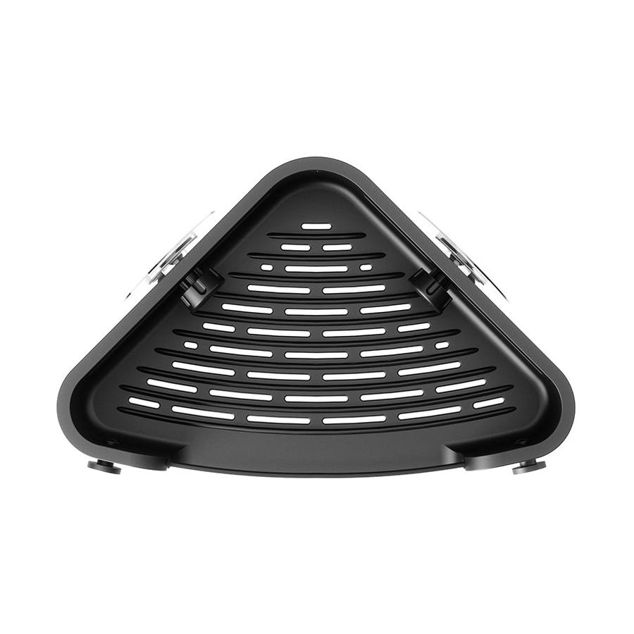 Umbra Flex Adhesive Corner Bin Black Black